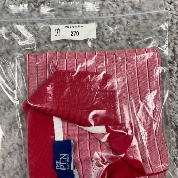 THE OPEN 147th Carnoustie St. Andrews Polo Shirt Men's Size M Red Filo di Scozia - Picture 12 of 12